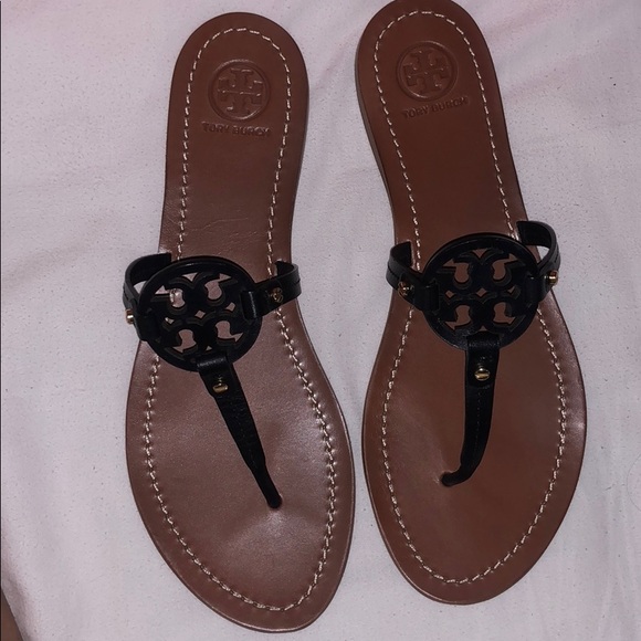 Tory Burch Shoes - NWT Tory Burch mini miller flat thong veg leather